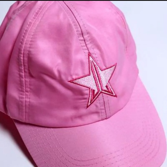 🧢Jeffree Star Cosmetics Pink Star Logo Dad Hat - Picture 2 of 4